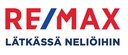 Yhteistyökumppanin Remax logo