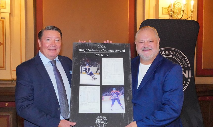 Jari Kurri palkittiin Tampereella !