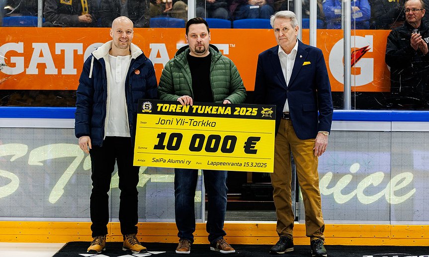 Saipa Alumnit riensi apuun!